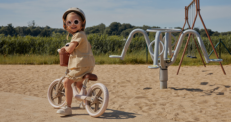 Lionelo Alex Plus Beige Sand — Laufrad